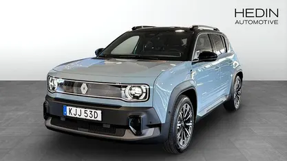 Ny Renault 4 E-Tech Iconic 110 kW (150 HK) 2025 Blå (blue) SUV