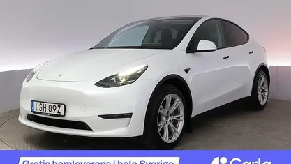 Vit Begagnad 2022 Tesla Model Y Long Range AWD SUV | 363 900 kr (Bra pris)