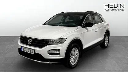 Vit Begagnad 2019 VW T-Roc SUV | 169 900 kr (Marknadspris)