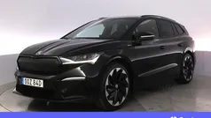 Svart Begagnad 2022 Skoda Enyaq iV SportLine SUV | 379 900 kr (Marknadspris)