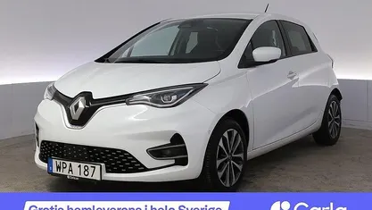 Vit Begagnad 2020 Renault Zoe Intens Halvkombi | 166 900 kr (Lite dyr)