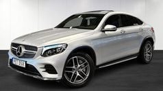 Svart Begagnad 2019 Mercedes GLC220 AMG line Sportkupé | 424 900 kr (Marknadspris)