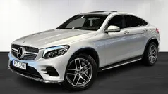 Svart Begagnad 2020 Mercedes GLC220 AMG line Sportkupé | 424 900 kr (Bra pris)