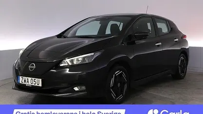 Vit Begagnad 2021 Nissan Leaf 360º Halvkombi | 159 990 kr (Marknadspris)