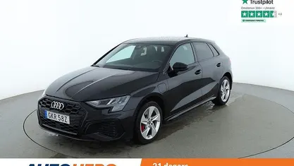 Svart Begagnad 2021 Audi A3 Sportback e-tron S-Line Halvkombi | 263 000 kr (Marknadspris)