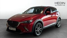 Röd (red) Begagnad 2018 Mazda CX-3 SUV | 189 900 kr (Bra pris)