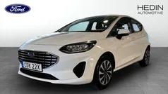 Vit (white) Begagnad 2022 Ford Fiesta Titanium Halvkombi | 164 900 kr (Marknadspris)
