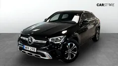 Svart Begagnad 2021 Mercedes GLC220 Sportkupé | 369 900 kr