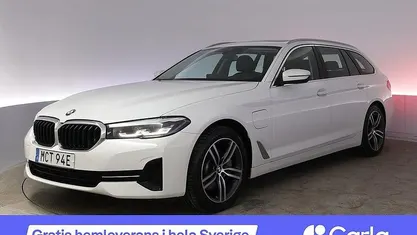 Vit Begagnad 2021 BMW 530e Kombi | 324 990 kr (Bra pris)