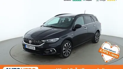 Svart Begagnad 2017 Fiat Tipo Lounge Kombi | 117 000 kr (Marknadspris)