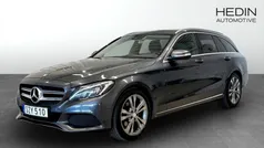 Mörkgrå (grey) Begagnad 2014 Mercedes C220 Kombi | 179 900 kr (Marknadspris)