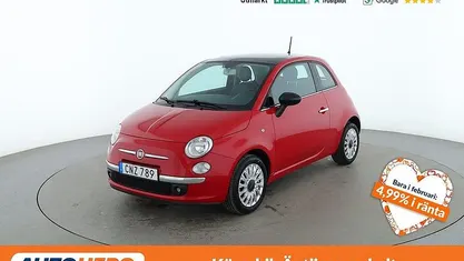 Röd Begagnad 2014 Fiat 500 Halvkombi | 72 000 kr (Marknadspris)