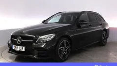 Svart Begagnad 2021 Mercedes C300e AMG Kombi | 299 900 kr (Superpris)