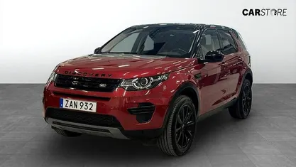 Begagnad Land Rover Discovery Sport Black Edition 180 HK (132 kW) 2018 Röd SUV