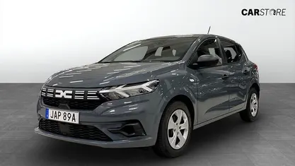 Grå Begagnad 2024 Dacia Sandero Halvkombi | 139 900 kr (Marknadspris)