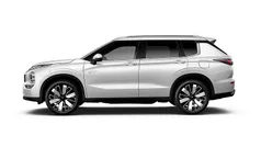 White diamond with black roof Ny 2025 Mitsubishi Outlander P-HEV Edition SUV | 620 800 kr