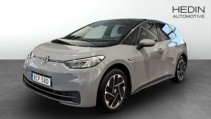Begagnad VW ID.3 Pro 150 kW (204 HK) 2022 Grå Halvkombi