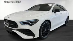 Vit (white) Ny 2025 Mercedes CLA200 AMG Kombi | 471 300 kr (Marknadspris)