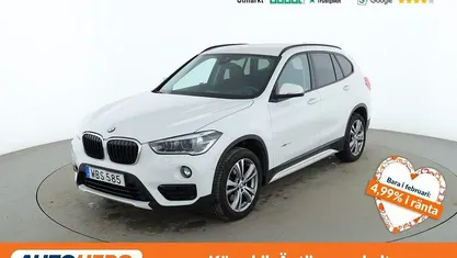 Vit Begagnad 2017 BMW X1 Sport Line SUV | 224 000 kr (Marknadspris)