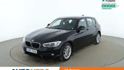 Svart Begagnad 2016 BMW 118 Advantage Halvkombi | 152 000 kr (Marknadspris)