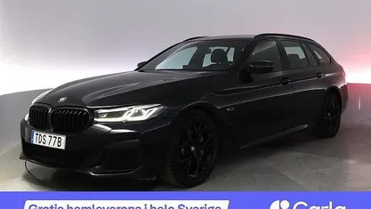 Begagnad BMW 530e M Sport 215 HK (158 kW) 2022 Svart Kombi
