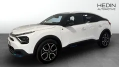 Vit (white) Begagnad 2022 Citroën e-C4 Shine Halvkombi | 219 900 kr (Marknadspris)
