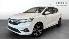 Vit (white) Ny 2025 Dacia Sandero Expression Halvkombi | 219 900 kr (Marknadspris)