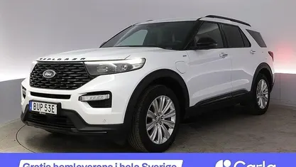 Vit Begagnad 2020 Ford Explorer ST-Line SUV | 417 900 kr (Marknadspris)