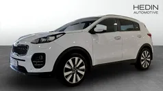Vit (white) Begagnad 2017 Kia Sportage SUV | 139 900 kr (Marknadspris)