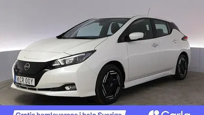 Vit Begagnad 2022 Nissan Leaf Acenta Halvkombi | 178 900 kr (Bra pris)