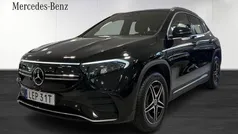 Svart (black) Begagnad 2022 Mercedes EQA250 AMG SUV | 399 000 kr (Marknadspris)