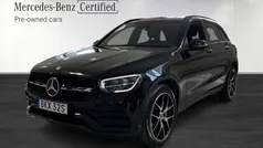 Svart (black) Begagnad 2022 Mercedes GLC220 SUV | 439 900 kr (Lite dyr)