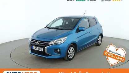 Blå Begagnad 2020 Mitsubishi Space Star Halvkombi | 94 000 kr (Bra pris)