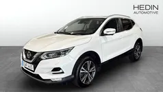 Vit (white) Begagnad 2018 Nissan Qashqai Tekna SUV | 169 900 kr (Marknadspris)