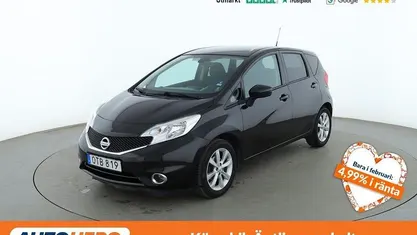 Svart Begagnad 2016 Nissan Note Acenta Minibuss | 105 000 kr