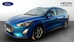 Blå (blue) Begagnad 2019 Ford Focus Titanium Kombi | 144 900 kr (Bra pris)