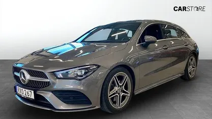 Begagnad Mercedes CLA200 Shooting Brake AMG 163 HK (119 kW) 2021 Grå Kombi