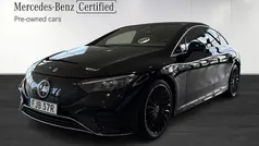 Svart (black) Begagnad 2024 Mercedes EQE350 Advanced Plus Sedan | 749 900 kr (Marknadspris)