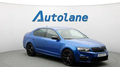 Blå Begagnad 2014 Skoda Octavia vRS Halvkombi | 179 900 kr (Marknadspris)