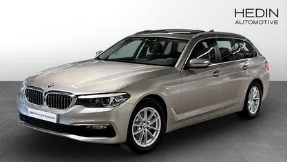 Begagnad BMW 520 Sport Line 190 HK (139 kW) 2017 Silver Kombi