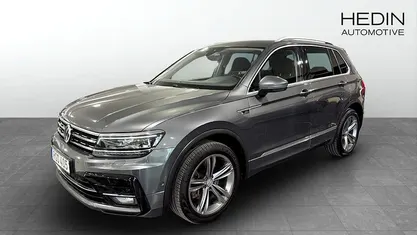 Begagnad VW Tiguan R-line 190 HK (139 kW) 2017 Silver SUV