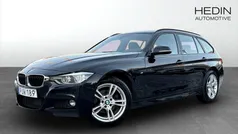 Svart (black) Begagnad 2017 BMW 320 M Sport Kombi | 198 700 kr (Marknadspris)