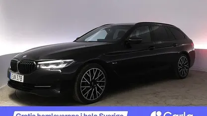 Begagnad BMW 530e 215 HK (158 kW) 2022 Svart Kombi