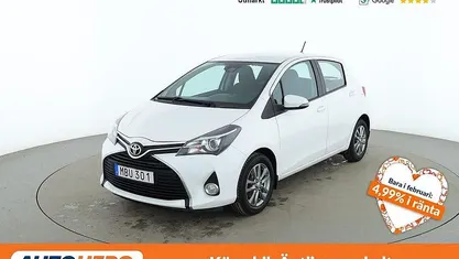 Vit Begagnad 2015 Toyota Yaris Active Halvkombi | 102 000 kr (Marknadspris)