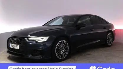 Begagnad Audi A6 S-Line 367 HK (269 kW) 2021 Blå Sedan