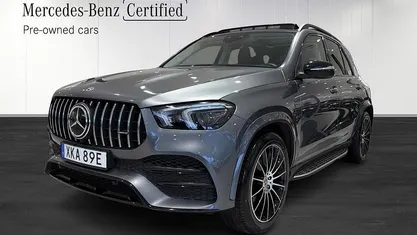 Grå Begagnad 2021 Mercedes GLE350 AMG line Kombi | 649 000 kr (Marknadspris)