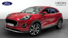 Röd Begagnad 2022 Ford Puma Titanium SUV | 199 000 kr (Marknadspris)
