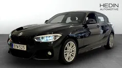 Svart (black) Begagnad 2016 BMW 118 M Sport Halvkombi | 154 500 kr (Marknadspris)