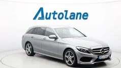 Palladiumsilver Begagnad 2015 Mercedes C220 AMG Kombi | 219 900 kr (Lite dyr)