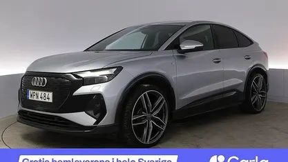 Silver Begagnad 2024 Audi Q4 Sportback e-tron S-Line SUV | 506 900 kr (Marknadspris)